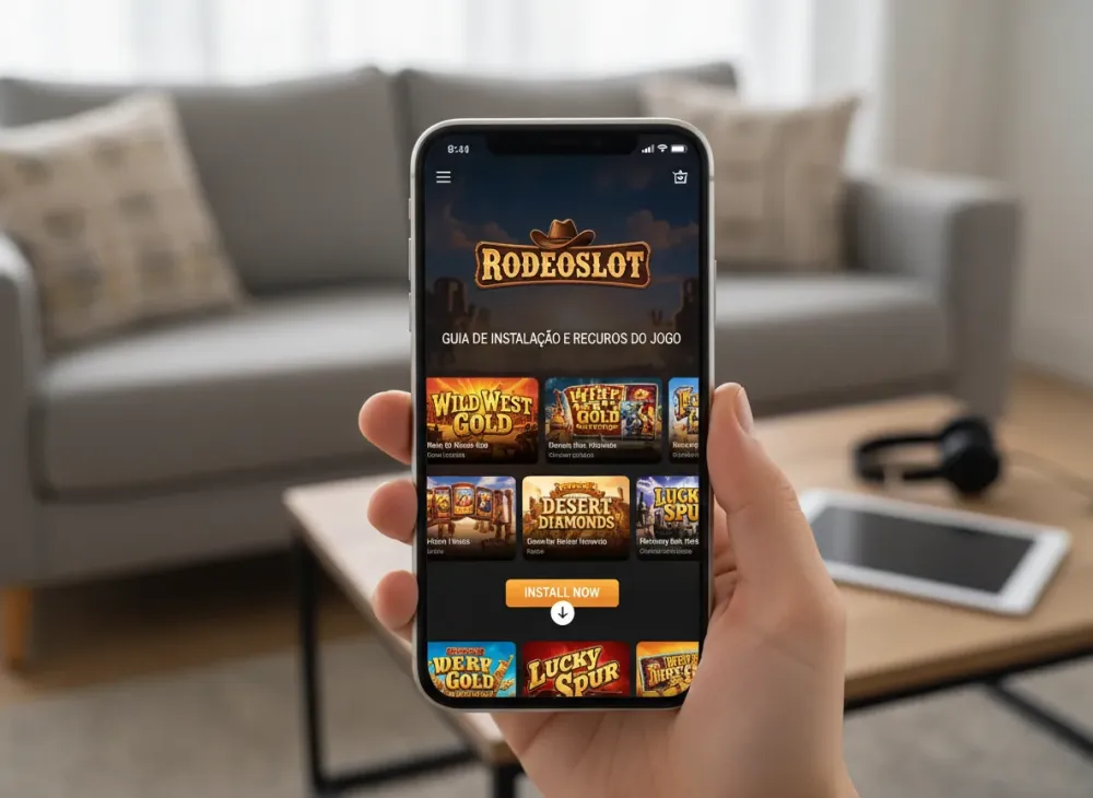Rodeoslot app guia de instalação e recursos do jogo